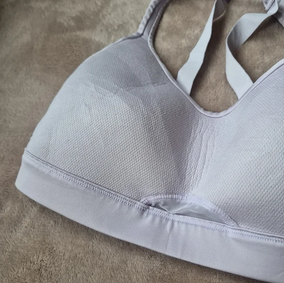 Victoria Sport Women's Cross-Back Sports Bra Lilac Rose Small Victorias Secret - Picture 9 of 13